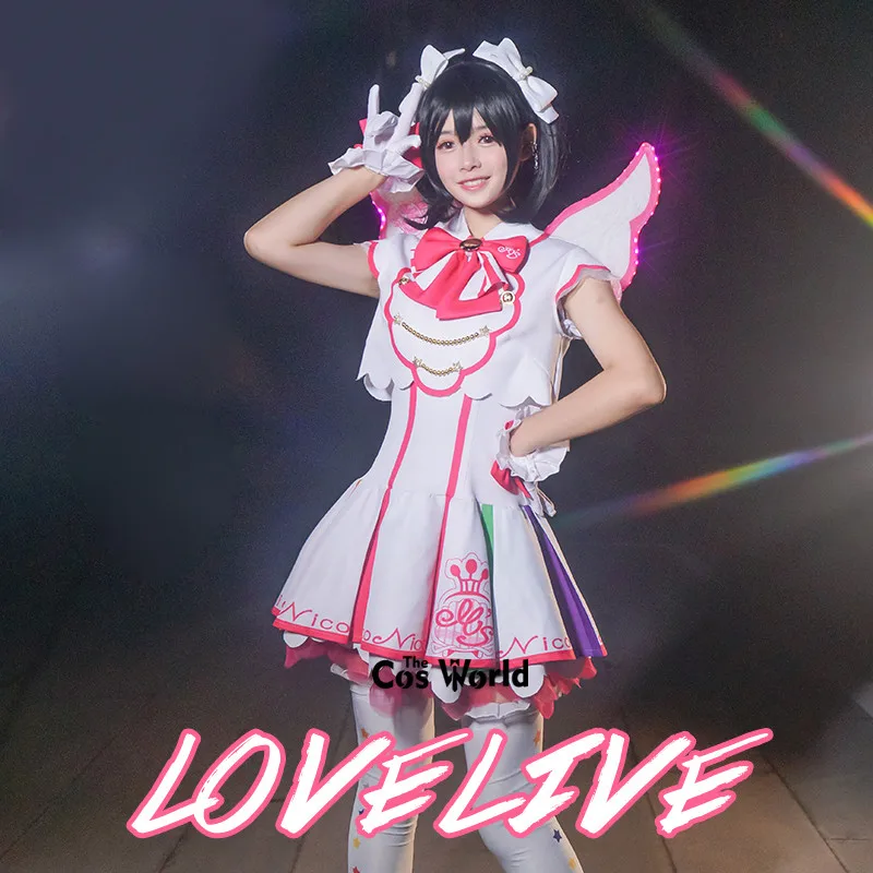 Liefde Live Negen Sterren Venus Arcade Game Honoka Kotori Umi Eli Nozomi Maki Rin Hanayo Nico Uniform Jurk Outfit Cosplay kostuums