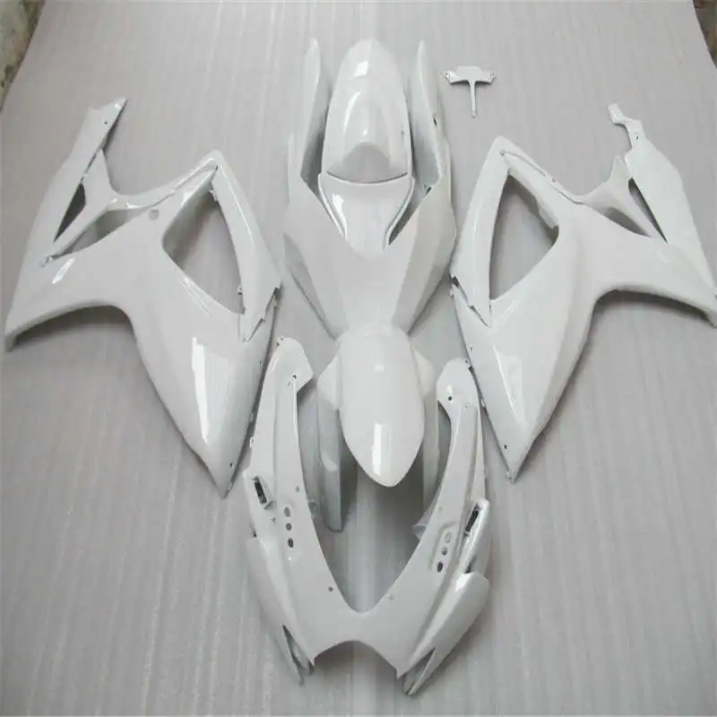 Full Fairings for white 2006 2007 GSXR 600 750 hot sale K6 GSXR600