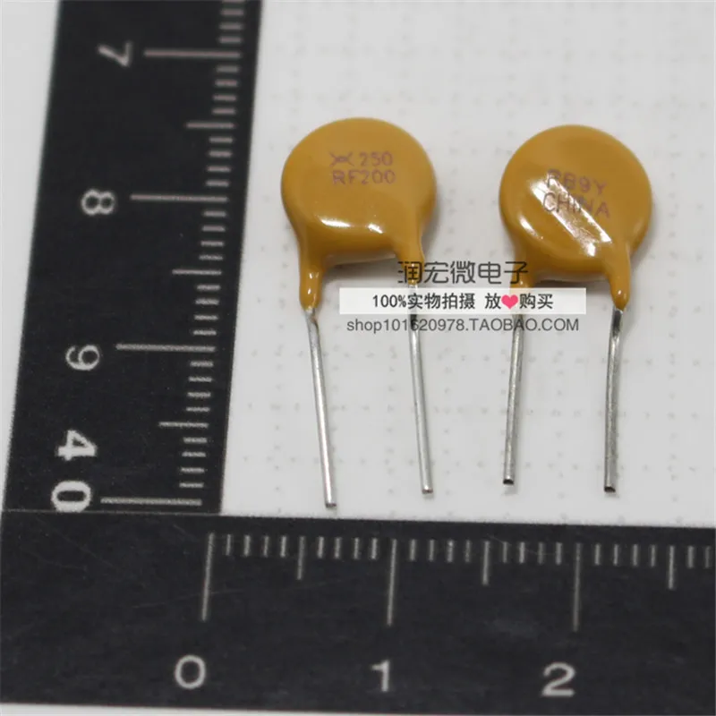 20 шт./лот самовосrecovery вающийся предохранитель 250 В 0 2 а 200 мА RF200 PTCC|fusing copper|fuse beadfuse