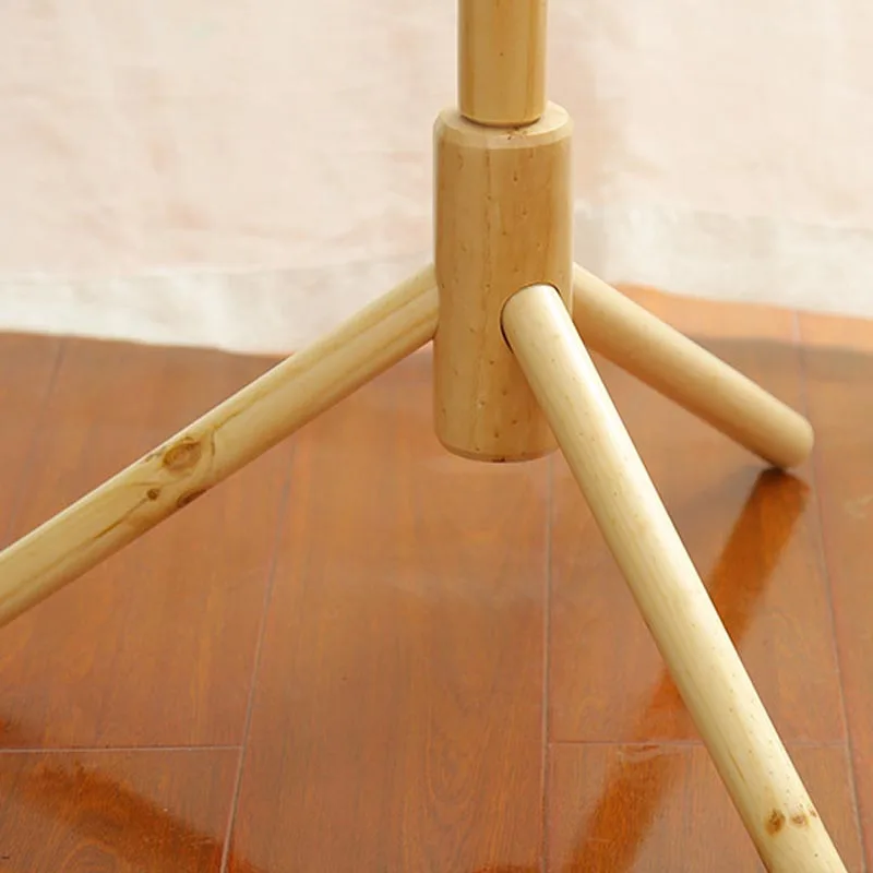 Solid Wood Hanger Floor Standing Coat Rack Creative Home Furniture Clothes Hanging Storage Rack Wood Hanger Bedroom Drying Rack Solid Wood Hanger Floor Standing Coat Rack Creative Home Furniture Clothes Hanging Storage Rack Wood Hanger Bedroom Drying Rack