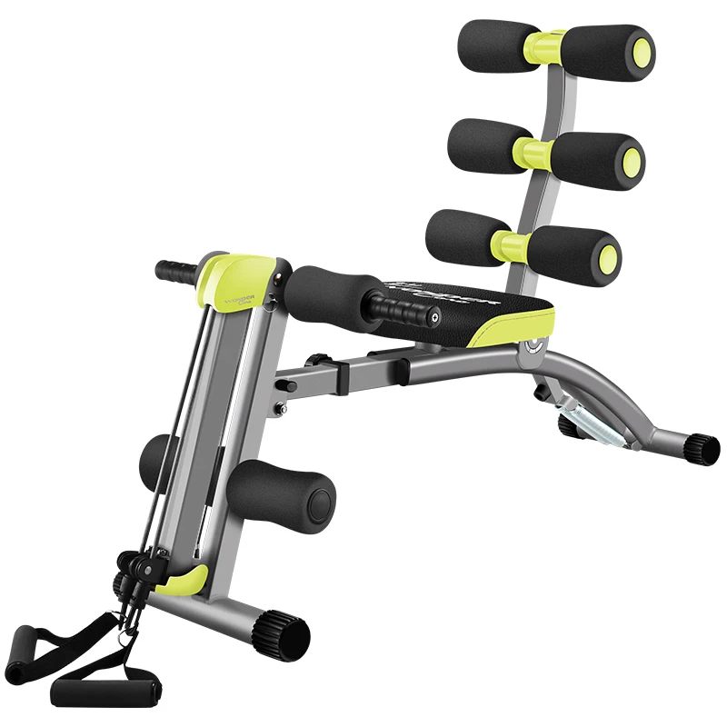 

Sit-ups Fitness Equipment Multifunctional 4 Gear Wide Adjustable Abdomen Machine Dumbbell Stool Supine Board Bearing 250kg