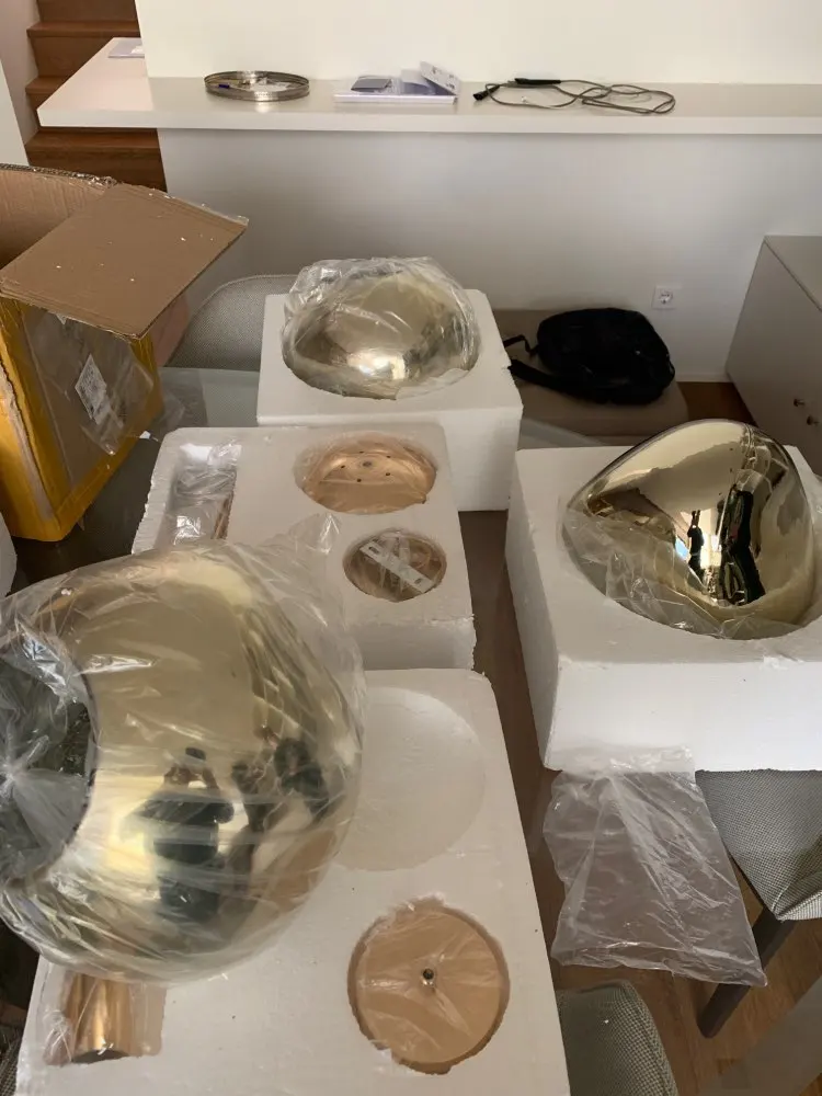 Скандинавский светодиодный светильник Lustre осветительная арматура расплава Лава подвесной стеклянный шар лампа для гостиной лампа освещение Лофт Chandliers