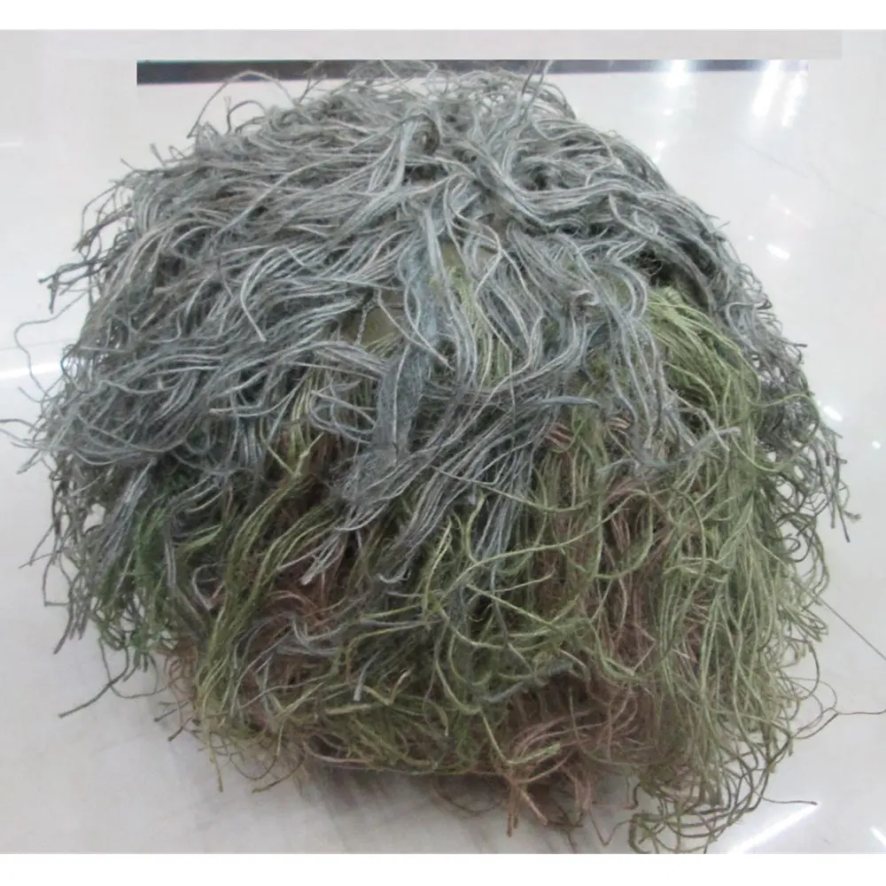

Airsoft Mossy Burlap Ghillie Helmet Cover Camo Woodland