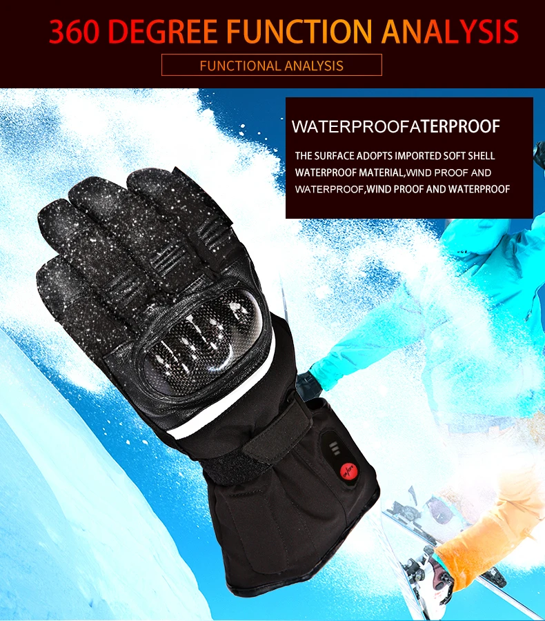 heated motorcycle glove