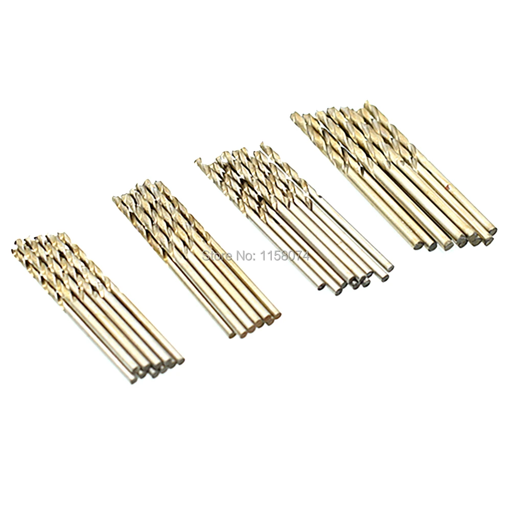10pcs Mini Drill Bit Set 2.3mm 2.4mm 2.5mm 3mm Hss Straight Shank Twist Drill Bits Plastic Metal Wood Plastic Twist Drills Bit