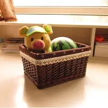 Топ Мода прямых продаж Экологичные корзины, корзины для пикника грязную одежду из ротанга хранения корзина для белья