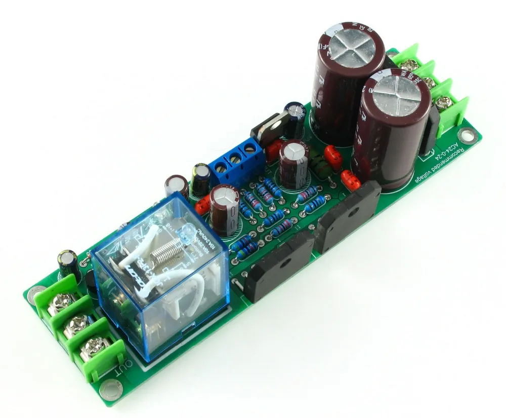 

Free Shipping! 3pcs LM3875 Amplifier Kit two-channel Speaker Protective circuit 50W