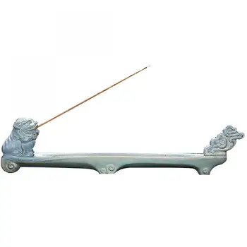 

Retro Traditional Ceramic Stick Inserted Holder Incense Seat Porcelain Incense Stick Burner Holder Home Decoration Censer Gadget