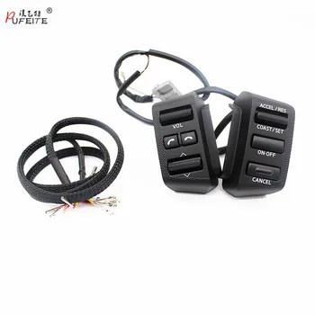 

PUFEITE Steering Wheel Cruise Control Button for Nissan Teana 2004-2007 J31 Switch Volume Music Audio car accessories