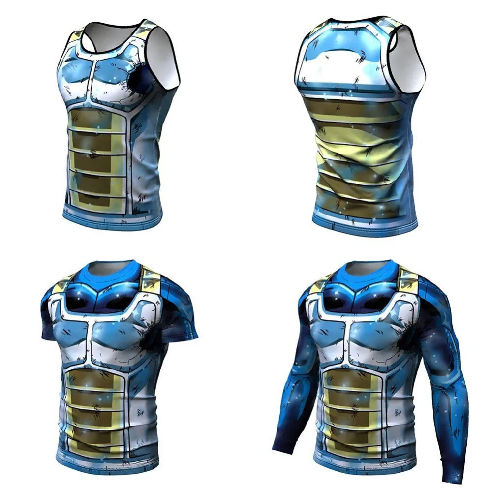 Bola de Dragón T camisa 3D hombres Tshits Anime Camiseta Comics Camiseta de compresión Goku Ball Z Tee de moda 2018 Vegeta Camiseta ZOOTOP oso Bola de Dragón T camisa 3D hombres Tshits Anime Camiseta Comics Camiseta de compresión Goku Ball Z Tee de moda 2018 Vegeta Camiseta ZOOTOP oso