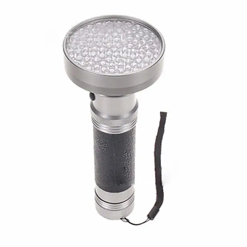  100 LED UV Blacklight Scorpion Flashlight Super Bright Detection Light Outdoor powerful led flashlight fanatic #4S19 (4)