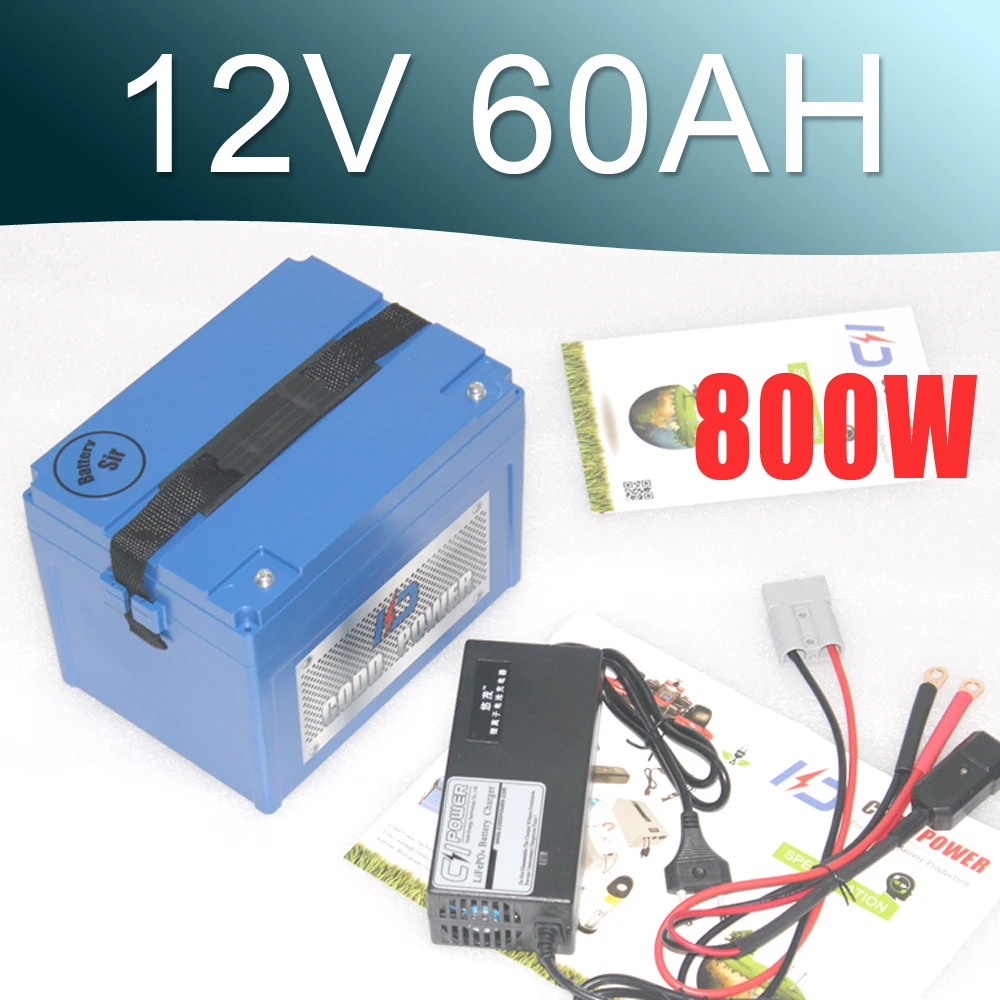 12v 60Ah lithium battery pack Auto Car motorcycle jump starter 800W BMS
