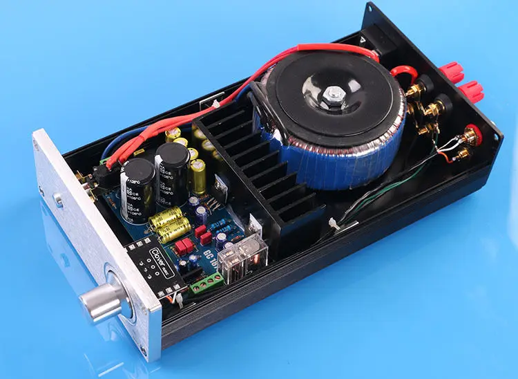 ZEROZONE Новый готовый стереоусилитель LM1875T с OMRON Protect HIFI AMP | Электроника
