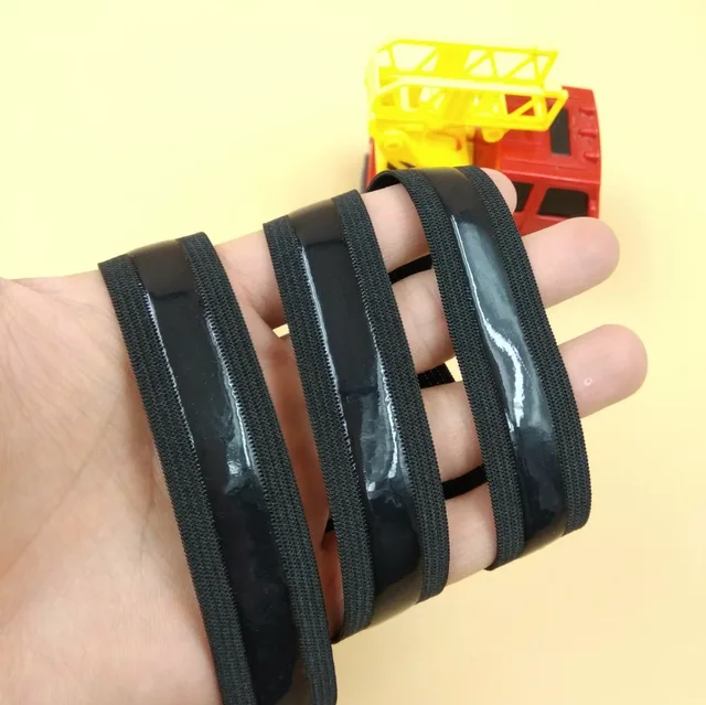 Black White Transparent Silicone Elastic Gripper 5M Sewing DIY Extra