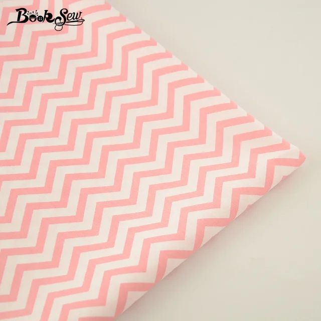 100 cotton fabric home textile pink waves designs patchwork waves designs