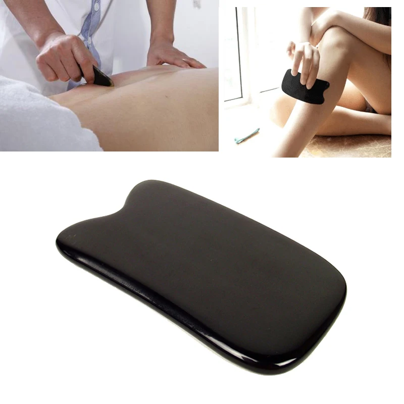 2pcs Chinese Medicine Guasha Massage Health Cure Tool Gua Sha Board Acupuncture Hand Free Shipping!