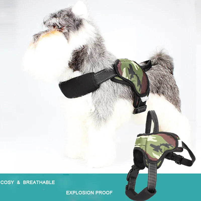 Tuff Hound средний и собачий ошейник большого размера утолщенный взрывозащищенный Анти-задний ремень для прогулок собаки