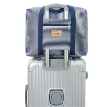 Модная Водонепроницаемая дорожная сумка Большая вместительная сумка через плечо женская нейлоновая складная сумка унисекс багажные сумки для путешествий