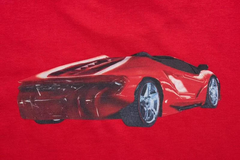 19SS Vete Мужская футболка ts Мужская и женская 1:1 оверсайз Vete Мужская ts Красный Хип-хоп Уличный Топ Футболка уличная машина Vete Мужская футболка ts