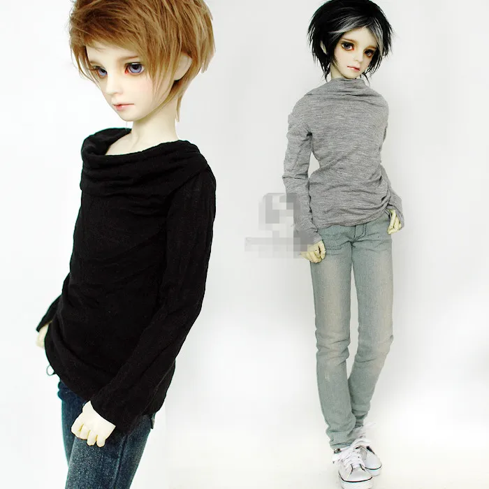 

Pile of Collared T-shirts For BJD 1/4 MSD 1/3 SD13 SD17 Uncle Doll Clothes CMB50