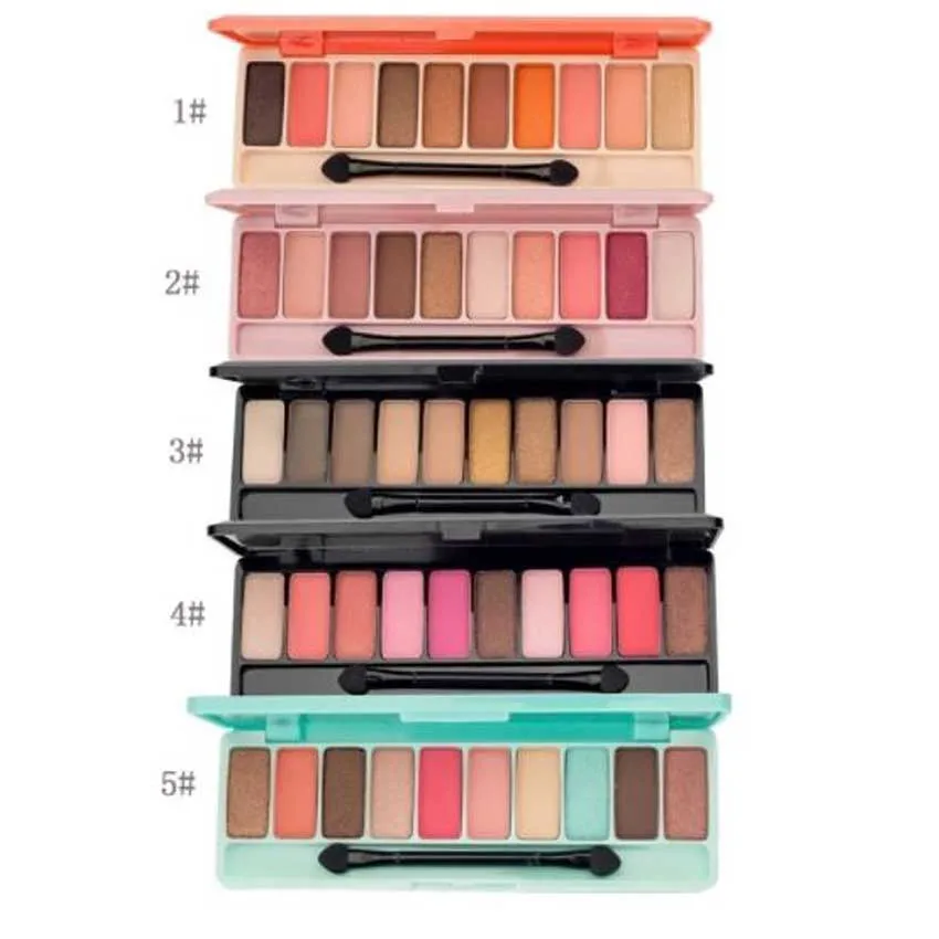 NOVO Fashion eyeshadow palette 10Colors Matte EyeShadow palette Glitter eye shadow MakeUp Nude MakeUp set Cosmetics NOVO Fashion eyeshadow palette 10Colors Matte EyeShadow palette Glitter eye shadow MakeUp Nude MakeUp set Cosmetics