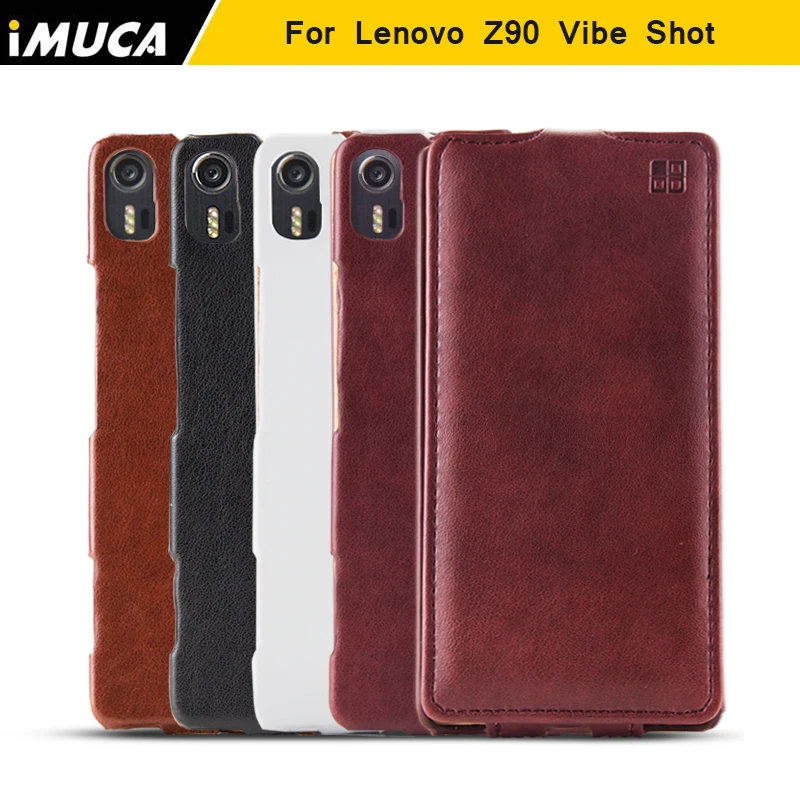  Lenovo Vibe Shot Case Lenovo Vibe Shot Z90 Z90-7 Cover Luxury Flip Leather Case original iMUCA mobile phone accessories capa 