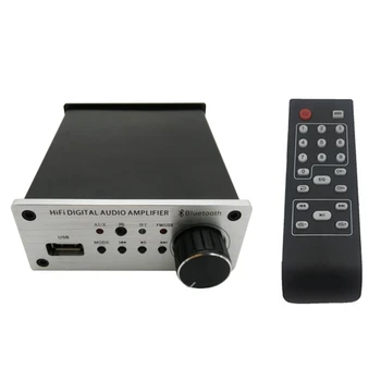 

HIFI TPA3116 50W+50W Bluetooth 4.2 Digital Audio Stereo Amplifier Amp Board Support USB Disk decoding Remote Controller