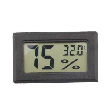 

Pocket Electronic Cigar Hygrometer Travel Plastic Professional Digital Cigar Humidor Hygrometer For COHIBA Cigars Box