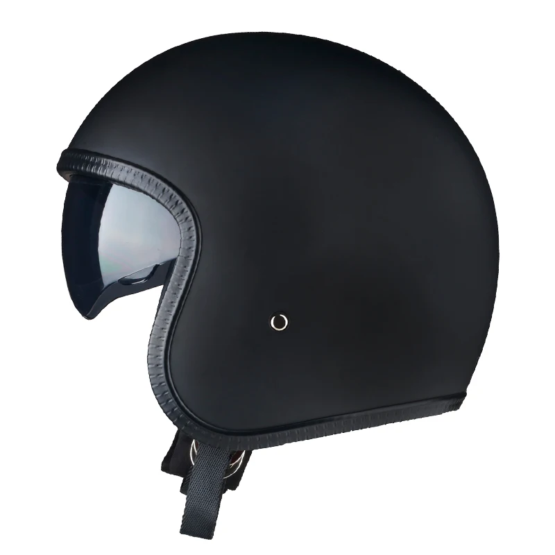 LDMET moto rcycle шлем реактивный открытый шлем с объективом cascos para moto винтажный пилот Кафе racer etro cruise