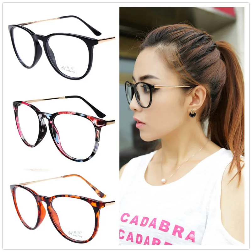 New Reading Glasses Brand Designer Women Men Adornment Writing Spectacles Frame Glasses PC Lens No Degree