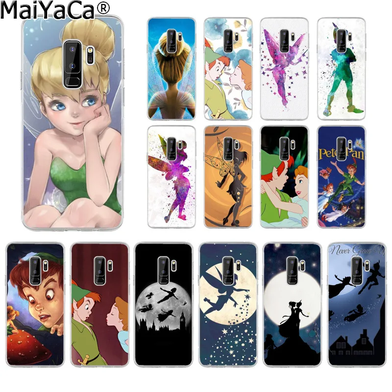 

MaiYaCa Peter Pan Wendy Tinkerbell Tinker bell Soft Phone Case for Samsung S9 S9 plus S5 S6 S6edge S6plus S7 S7edge S8 S8plus