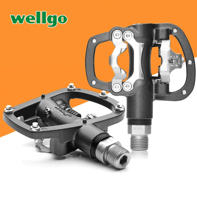 Wellgo clipless bicycle pedals Clearance