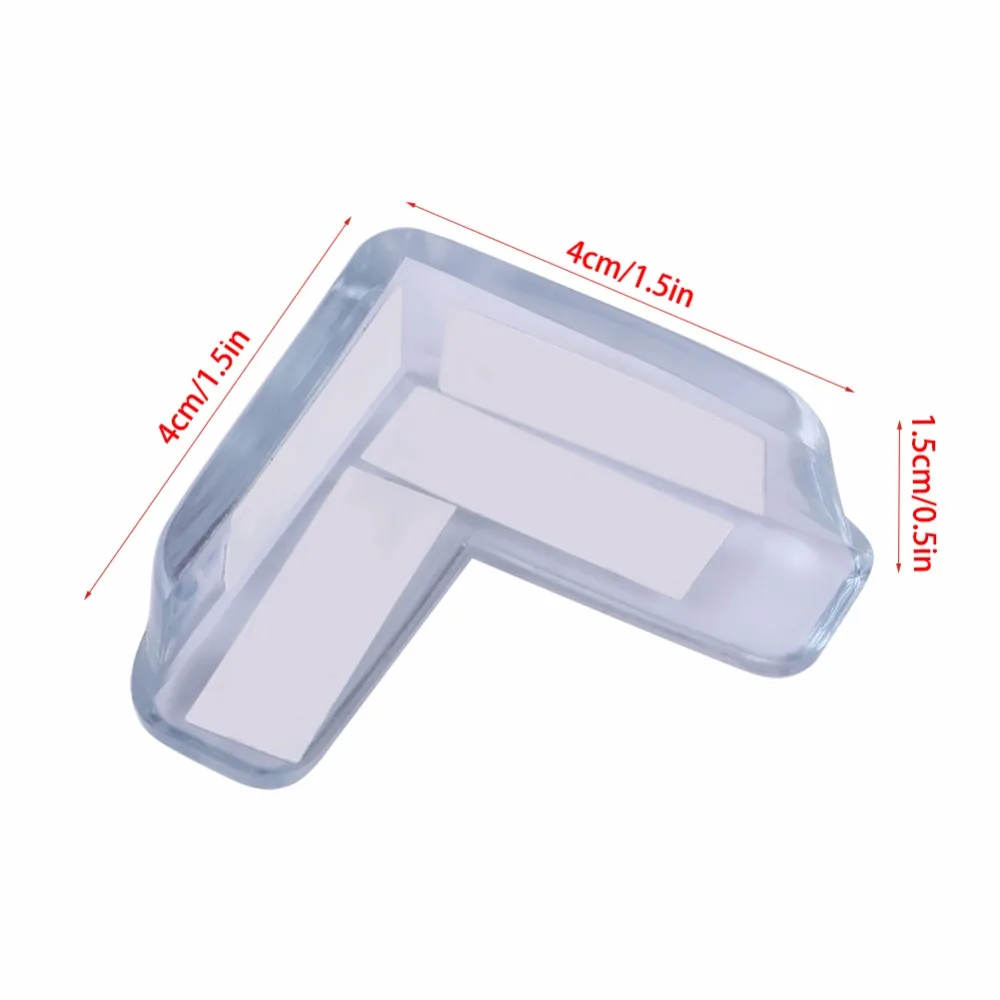 15 шт. прозрачная защита для безопасности детей углов стола из ПВХ мебели от