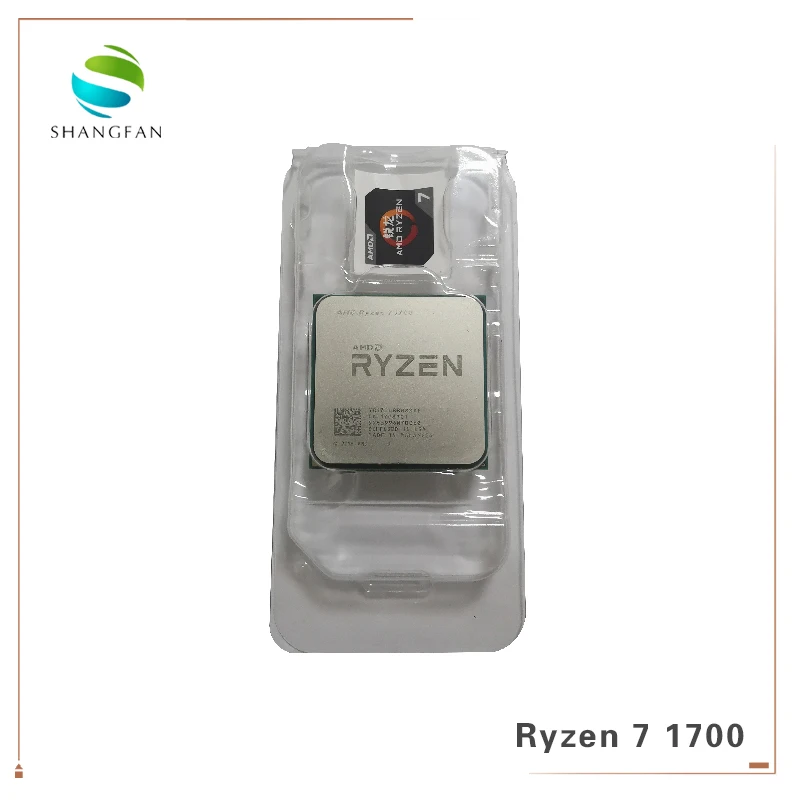 AMD Ryzen 7 1700 R7 3 0 ГГц Восьмиядерный 16 поточный процессор 65 Вт YD1700BBM88AE разъем
