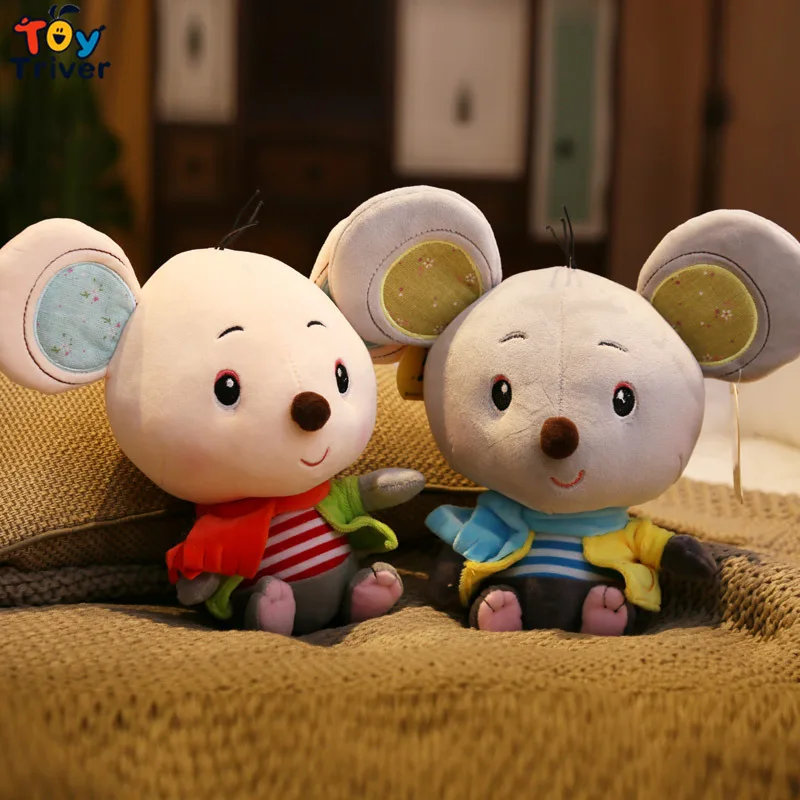 

Plush Big Ear Mouse Toy Stuffed Animal Cartoon Rat Mice Baby Kids Children Birthday Gift Shop Home Decor Drop Shipping Triver