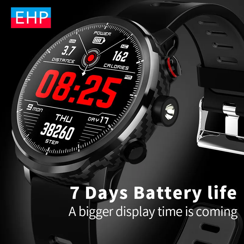 

Big Screen HD Smart Watch Big Battery Waterproof Multi-function Payment Watch Flashlight Weather Forecast For Apple Iphone