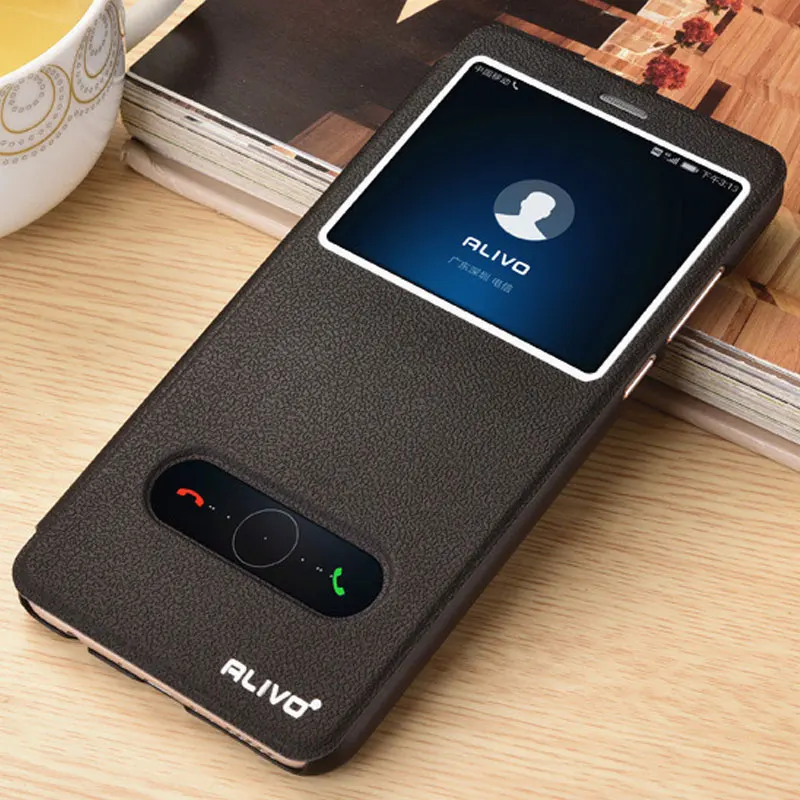 

For Huawei Honor 7A Case 5.45" Luxury View Window PU Leather Flip Phone Cover For Huawei Honor 7A DUA-L22 Case Honor 20S Coque