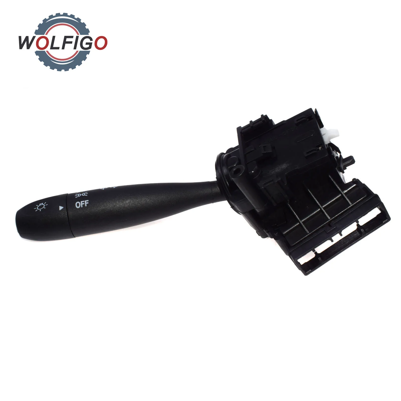 

WOLFIGO Wiper Switch Headlight Steering Column Turn Signal Switch for Hyundai Accent Kia Rio 1.6L 2006-2011 93410-1G000