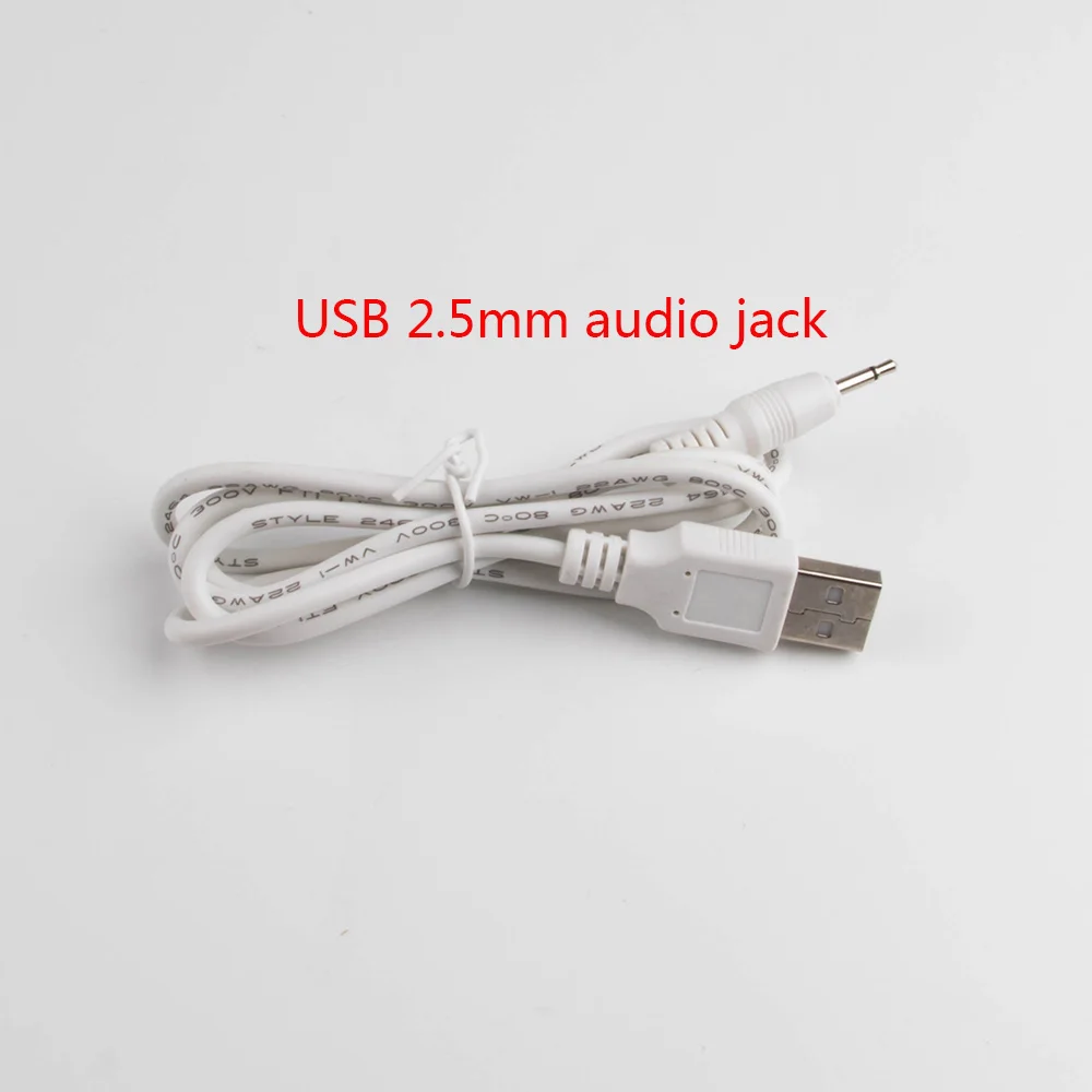 USB разъем Aux 2 5 мм аудио кабель 100 см Длина Высокое качество Черный