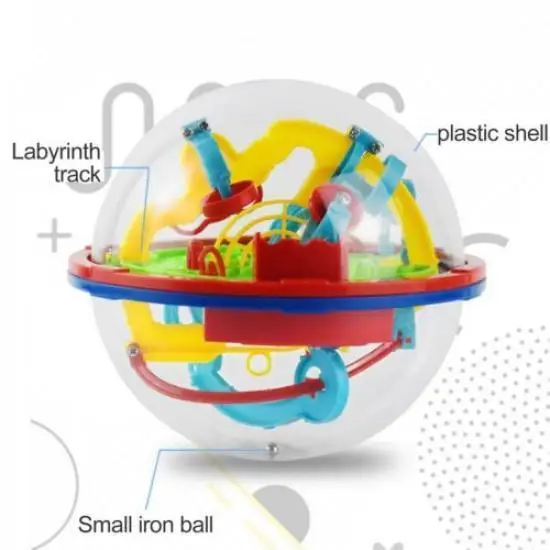 3D головоломка волшебный лабиринт шар 299 уровень Perplexus волшебный интеллект мраморный шар баланс лабиринт Perplexus головоломка игрушка