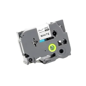 

1PCS PUTY 24mm Black On White TZe-251 tz251 TZ-251 label tapes compatible for PT300 350 520 750 P700 D600 P-Touch label printers