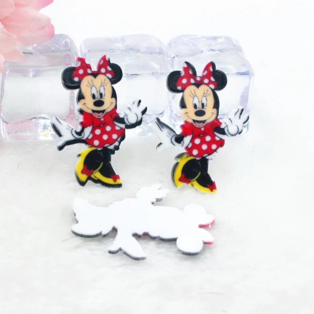 

50pcs/lot flat back resin cartoon kawaii resin animals DIY resin cabochons accessories