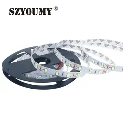 SZYOUMY 5630 SMD DC 12 V Светодиодная лента не Водонепроницаемая 5 M 60Led/M Светодиодная гибкая лента светодиод KTV отель Бар свет Bombillas Led