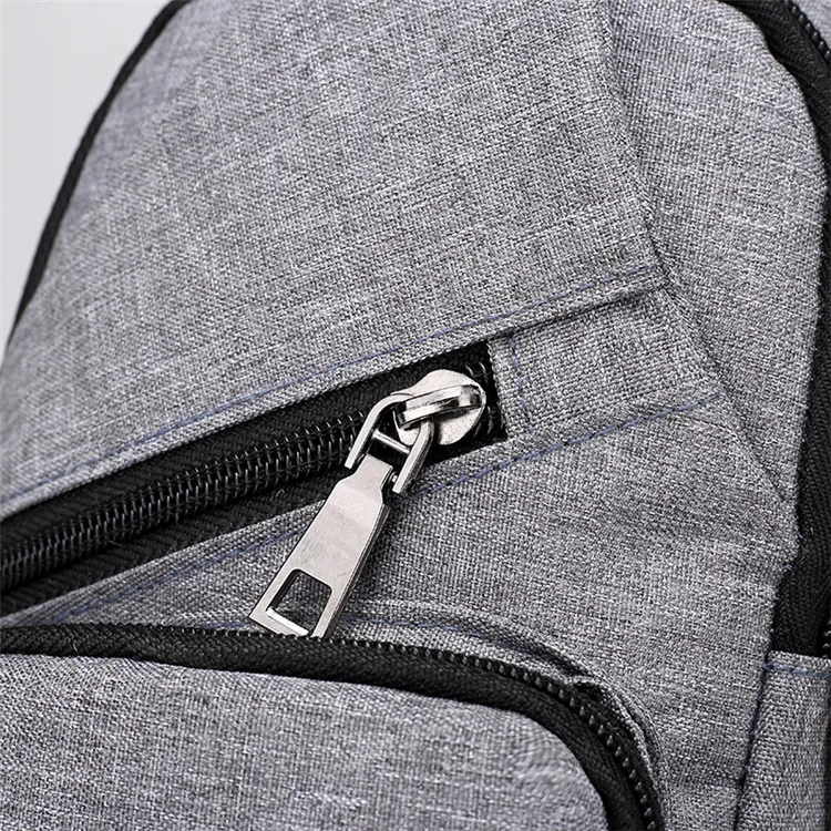 Мужской короткий дорожный умный маленький рюкзак, Летний мужской повседневный наплечный рюкзак, внешняя usb зарядка, противоугонная нагрудная сумка