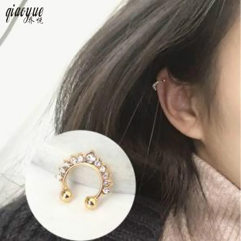 

New Jewelry Simple Retro All-match Crown Type U Personality Of Male And Female Ear Clip Wholesale