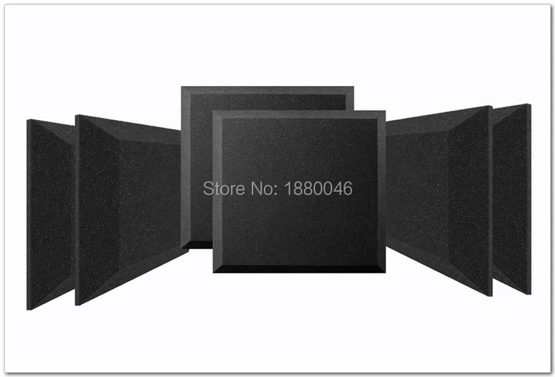 

20pcs Soundproof foam acoustic panel acoustic-foam sound acoustic Soundproofing Acoustic Wedge Foam Bevel Tiles Wall Panels