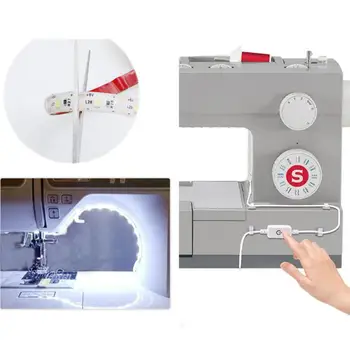 

Sewing Machine LED Light Strip Light Kit DC5V Flexible USB Sewing Light 30cm Industrial Machine Working LED Lights