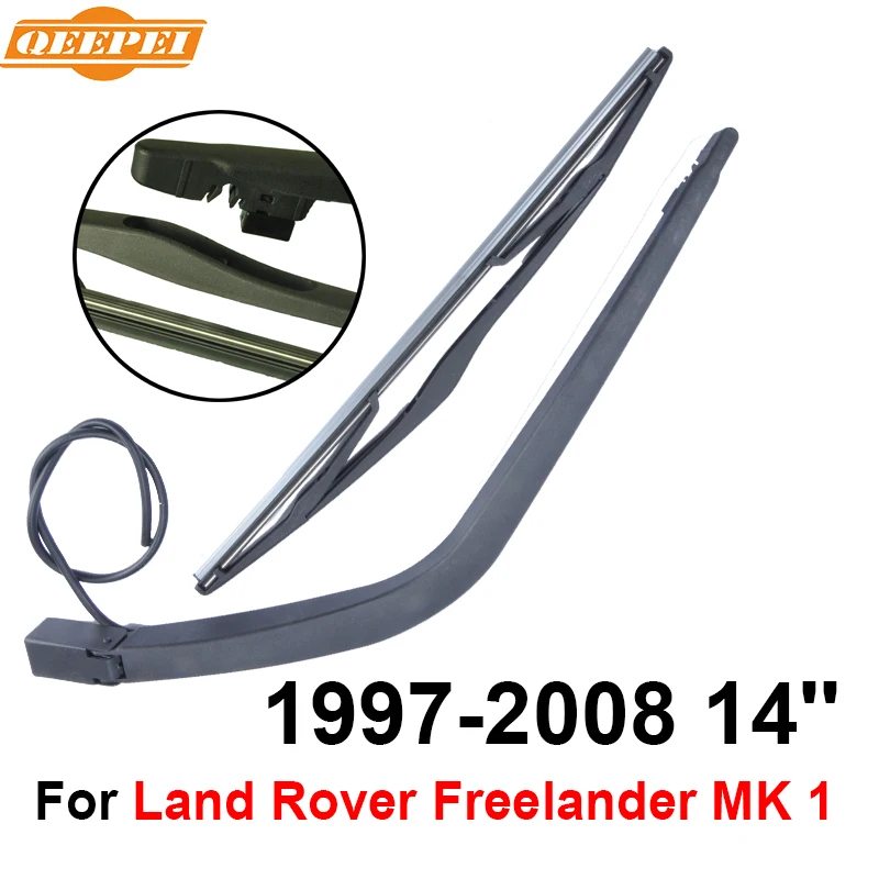 Задняя щетка и рычаг стеклоочистителя QEEPEI для Land Rover Freelander MK 1 1997 2008 14 'Ƌ дверей