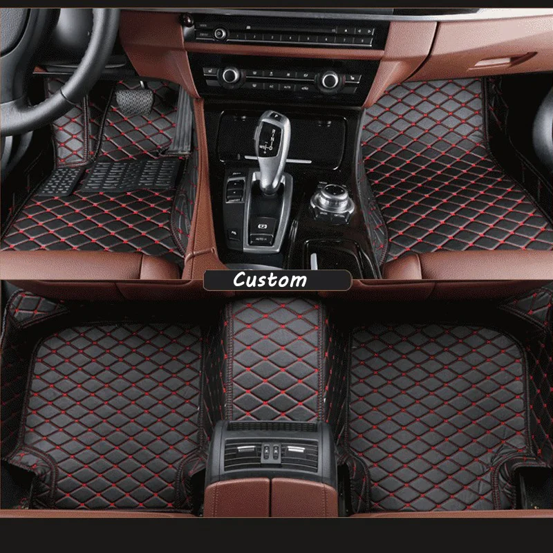 

Car floor mats for BMW 1 3 5 7 Series for GT F10 F11 F15 F20 F25 F30 F34 E60 E70 E90 X1 X3 X4 X5 X6 for Audi Q3 Q5 Q7