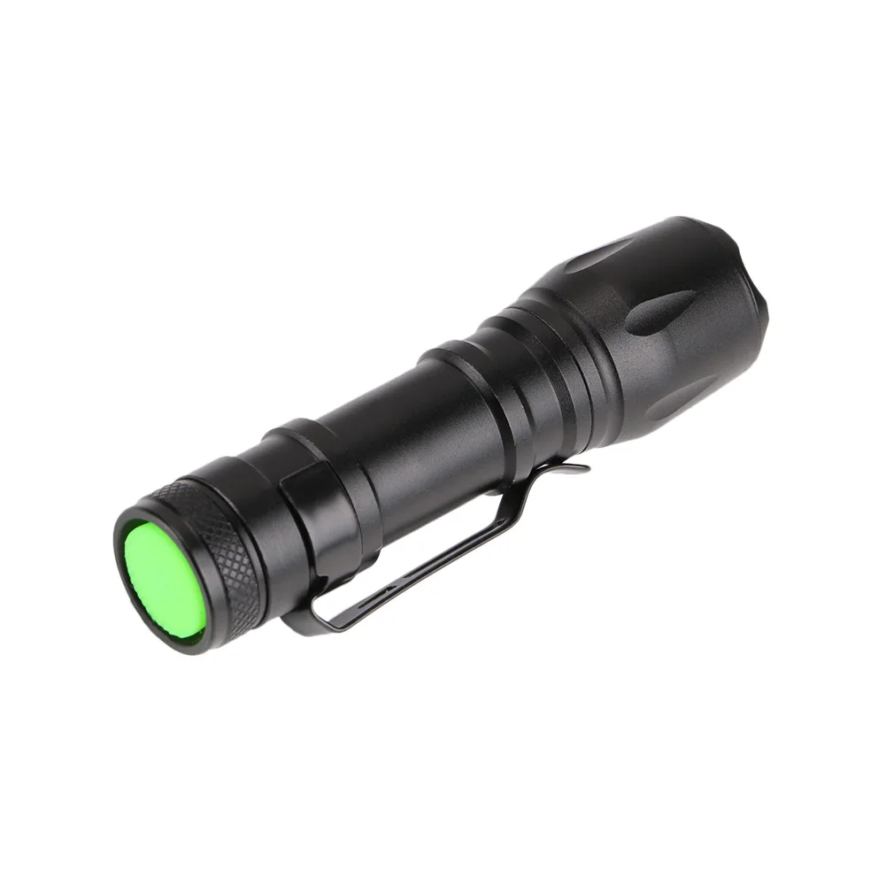 Мини алюминиевый XPE светодиодный фонарик мощный фонарь с ручкой 3 режима использования 14500 или AA